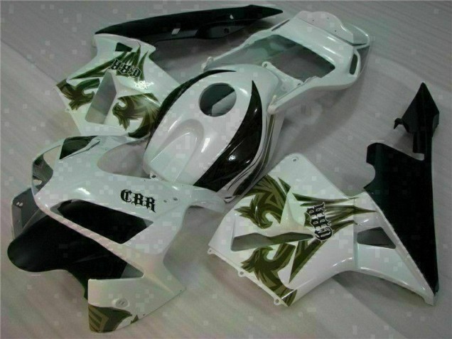 Carénage Moto ABS Complet CBR 600 RR 2003-2004 - Blanc Carénage Moto ABS Complet CBR 600 RR 2003-2004 - Blanc