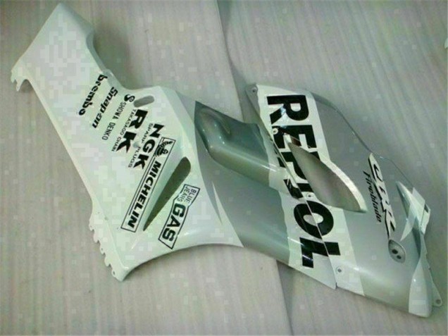 Carénage Moto CBR 1000 RR 2004-2005 - Blanc Argent Repsol Carénage Moto CBR 1000 RR 2004-2005 - Blanc Argent Repsol