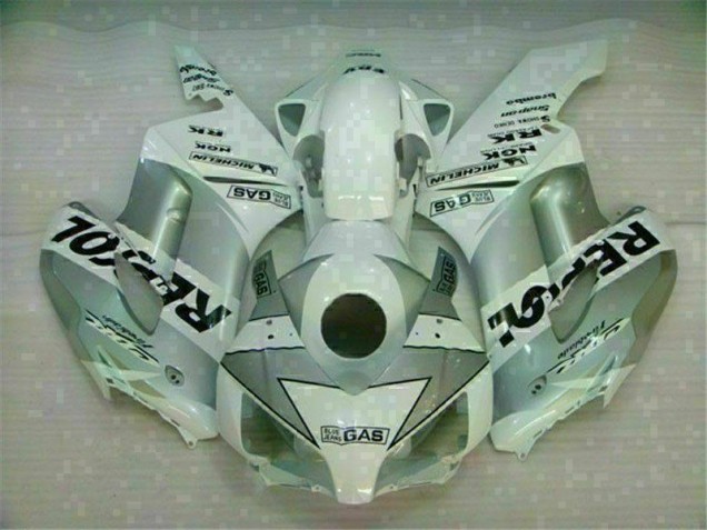 Carénage Moto CBR 1000 RR 2004-2005 - Blanc Argent Repsol Carénage Moto CBR 1000 RR 2004-2005 - Blanc Argent Repsol