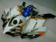 Carénage Moto CBR 1000 RR 2004-2005 - Blanc Bleu Carénage Moto CBR 1000 RR 2004-2005 - Blanc Bleu