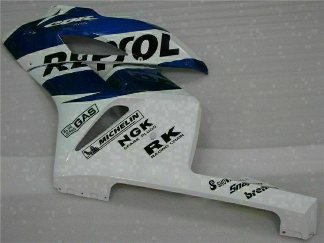 Carénage Moto CBR 1000 RR 2004-2005 - Blanc Bleu Repsol Carénage Moto CBR 1000 RR 2004-2005 - Blanc Bleu Repsol
