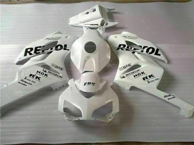 Carénage Moto CBR 1000 RR 2004-2005 - Blanc Noir Repsol Carénage Moto CBR 1000 RR 2004-2005 - Blanc Noir Repsol