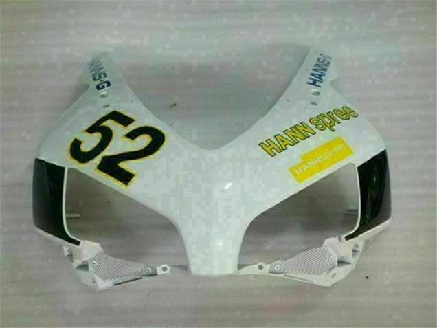 Carénage Moto CBR 1000 RR 2004-2005 - Blanc Vert Hannspree 52 Carénage Moto CBR 1000 RR 2004-2005 - Blanc Vert Hannspree 52
