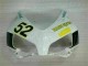 Carénage Moto CBR 1000 RR 2004-2005 - Blanc Vert Hannspree 52 Carénage Moto CBR 1000 RR 2004-2005 - Blanc Vert Hannspree 52