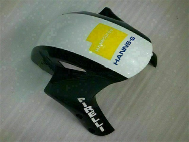 Carénage Moto CBR 1000 RR 2004-2005 - Blanc Vert Hannspree 52 Carénage Moto CBR 1000 RR 2004-2005 - Blanc Vert Hannspree 52