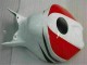 Carénage Moto CBR 1000 RR 2004-2005 - Noir Blanc Carénage Moto CBR 1000 RR 2004-2005 - Noir Blanc