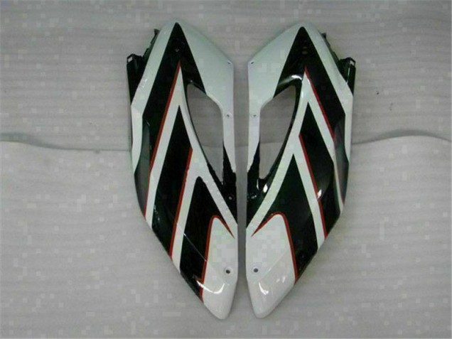 Carénage Moto CBR 1000 RR 2004-2005 - Noir Blanc Carénage Moto CBR 1000 RR 2004-2005 - Noir Blanc