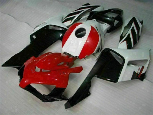 Carénage Moto CBR 1000 RR 2004-2005 - Noir Blanc Carénage Moto CBR 1000 RR 2004-2005 - Noir Blanc