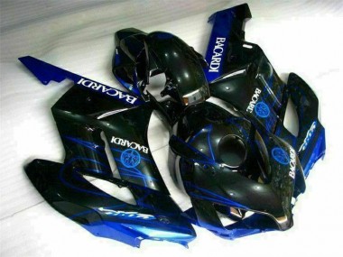 Carénage Moto CBR 1000 RR 2004-2005 - Noir Bleu