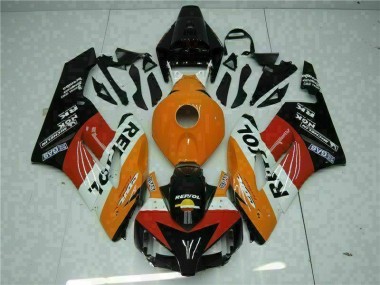 Carénage Moto CBR 1000 RR 2004-2005 - Orange Noir Repsol