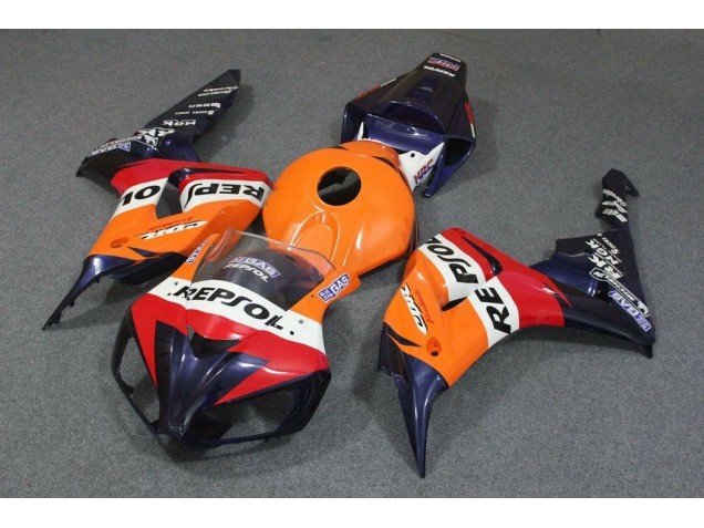 Carénage Moto CBR 1000 RR 2004-2005 - Orange Repsol Carénage Moto CBR 1000 RR 2004-2005 - Orange Repsol