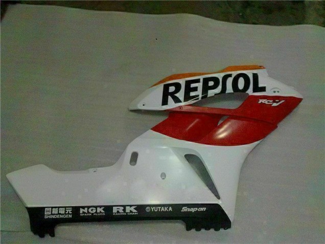 Carénage Moto CBR 1000 RR 2004-2005 - Orange Rouge Repsol 26