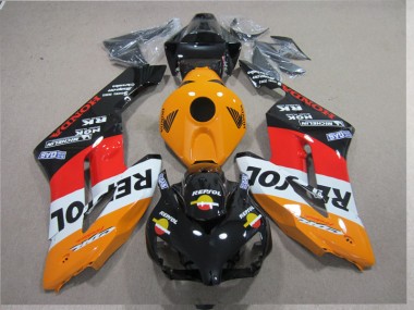 Carénage Moto CBR 1000 RR 2004-2005 - Orange Rouge Repsol