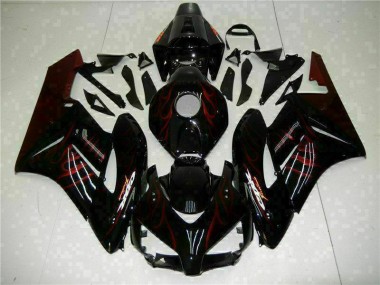 Carénage Moto CBR 1000 RR 2004-2005 - Rouge Flamme Noir