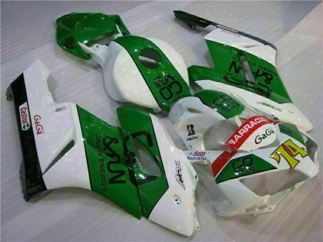 Carénage Moto CBR 1000 RR 2004-2005 - Vert Blanc Carénage Moto CBR 1000 RR 2004-2005 - Vert Blanc