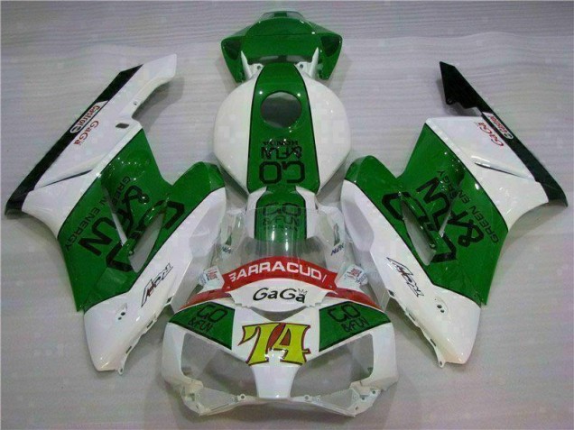 Carénage Moto CBR 1000 RR 2004-2005 - Vert Blanc Carénage Moto CBR 1000 RR 2004-2005 - Vert Blanc