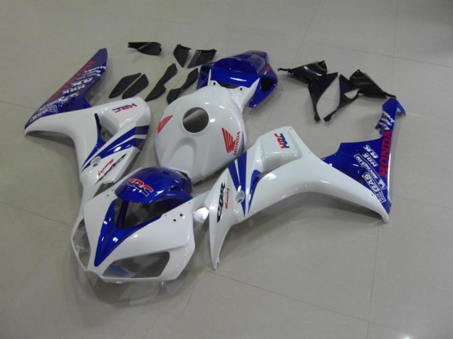Carénage Moto CBR 1000 RR 2006-2007 - Blanc Nacré Bleu