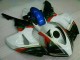 Carénage Moto CBR 1000 RR 2006-2007 - Blanc Noir Carénage Moto CBR 1000 RR 2006-2007 - Blanc Noir