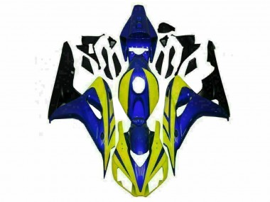 Carénage Moto CBR 1000 RR 2006-2007 - Bleu Jaune