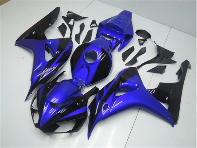 Carénage Moto CBR 1000 RR 2006-2007 - Bleu Noir Carénage Moto CBR 1000 RR 2006-2007 - Bleu Noir