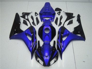 Carénage Moto CBR 1000 RR 2006-2007 - Bleu Noir