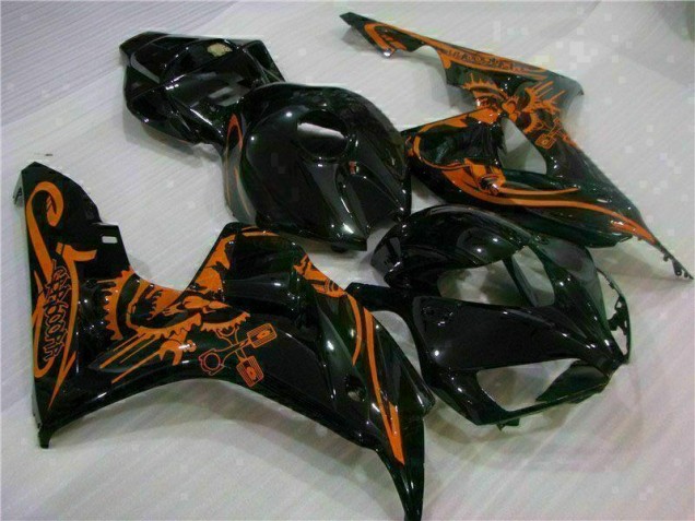 Carénage Moto CBR 1000 RR 2006-2007 - Brun Noir Carénage Moto CBR 1000 RR 2006-2007 - Brun Noir