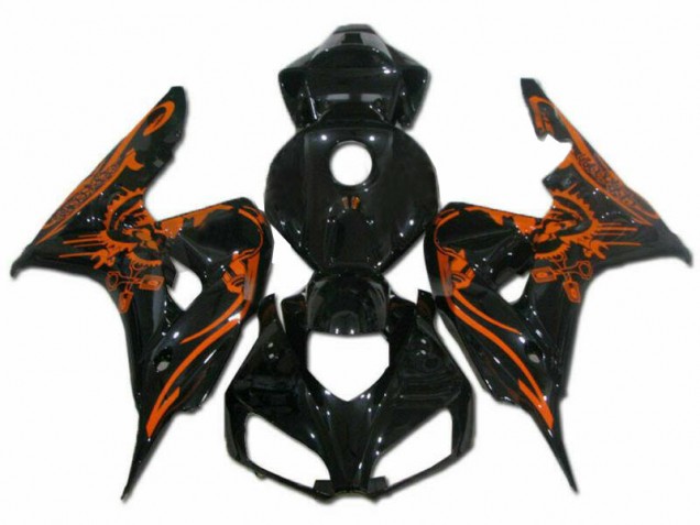 Carénage Moto CBR 1000 RR 2006-2007 - Brun Noir Carénage Moto CBR 1000 RR 2006-2007 - Brun Noir