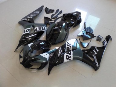 Carénage Moto CBR 1000 RR 2006-2007 - Gris Noir Repsol