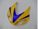 Carénage Moto CBR 1000 RR 2006-2007 - Jaune Bleu Carénage Moto CBR 1000 RR 2006-2007 - Jaune Bleu