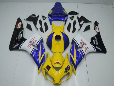Carénage Moto CBR 1000 RR 2006-2007 - Jaune Nastro