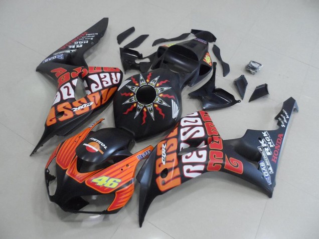 Carénage Moto CBR 1000 RR 2006-2007 - Matte Rossi Carénage Moto CBR 1000 RR 2006-2007 - Matte Rossi
