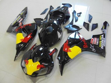 Carénage Moto CBR 1000 RR 2006-2007 - Noir Red Bull