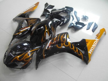 Carénage Moto CBR 1000 RR 2006-2007 - Or Flamme