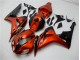 Carénage Moto CBR 1000 RR 2006-2007 - Orange Noir Carénage Moto CBR 1000 RR 2006-2007 - Orange Noir