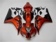 Carénage Moto CBR 1000 RR 2006-2007 - Orange Noir Carénage Moto CBR 1000 RR 2006-2007 - Orange Noir