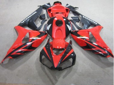 Carénage Moto CBR 1000 RR 2006-2007 - Rouge Noir Fireblade