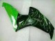 Carénage Moto CBR 1000 RR 2006-2007 - Vert Flamme Noir Carénage Moto CBR 1000 RR 2006-2007 - Vert Flamme Noir