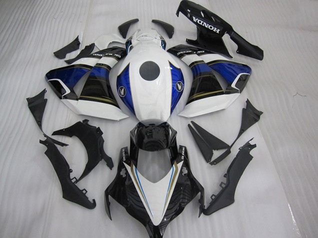 Carénage Moto CBR 1000 RR 2008-2011 - Blanc Noir Bleu Carénage Moto CBR 1000 RR 2008-2011 - Blanc Noir Bleu