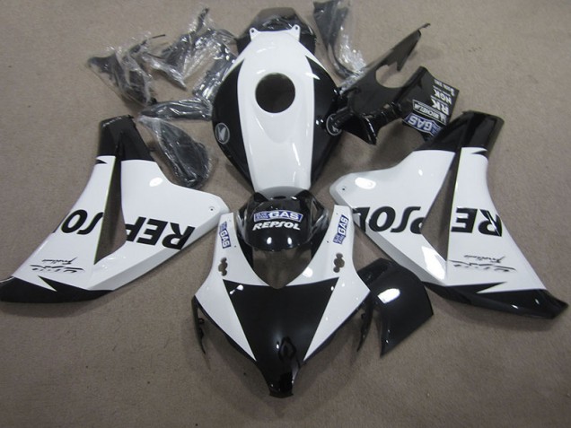 Carénage Moto CBR 1000 RR 2008-2011 - Blanc Noir Repsol