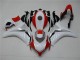 Carénage Moto CBR 1000 RR 2008-2011 - Blanc Rouge Carénage Moto CBR 1000 RR 2008-2011 - Blanc Rouge