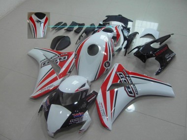 Carénage Moto CBR 1000 RR 2008-2011 - Blanc Rouge Rsd