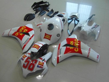 Carénage Moto CBR 1000 RR 2008-2011 - Blanc San Carlo