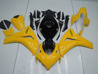 Carénage Moto CBR 1000 RR 2008-2011 - Jaune et Noir