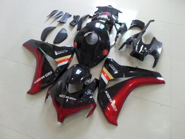 Carénage Moto CBR 1000 RR 2008-2011 - Noir Rouge Mugen Carénage Moto CBR 1000 RR 2008-2011 - Noir Rouge Mugen
