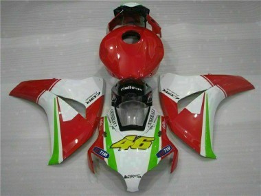 Carénage Moto CBR 1000 RR 2008-2011 - Rouge Blanc