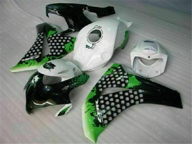 Carénage Moto CBR 1000 RR 2008-2011 - Vert Blanc