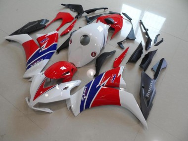 Carénage Moto CBR 1000 RR 2012-2016 - Blanc Rouge Noir Mat TT Legend