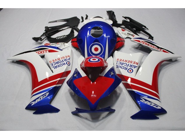 Carénage Moto CBR 1000 RR 2012-2016 - Bleu Rouge Royal Air Force Reserves Carénage Moto CBR 1000 RR 2012-2016 - Bleu Rouge Royal Air Force Reserves