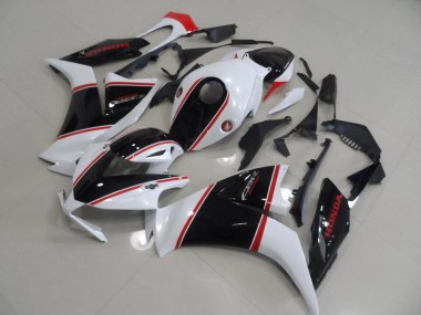 Carénage Moto CBR 1000 RR 2012-2016 - Noir et Blanc et Rouge Bande