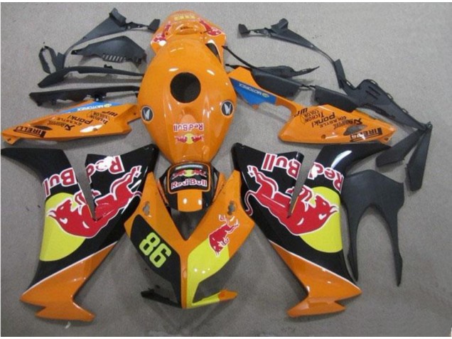 Carénage Moto CBR 1000 RR 2012-2016 - Red Bull 86 Carénage Moto CBR 1000 RR 2012-2016 - Red Bull 86
